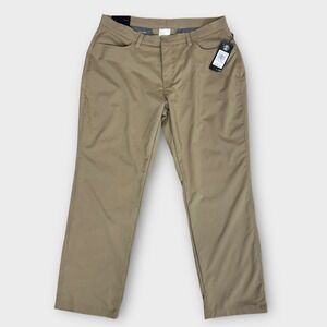 Under‎ Armour NWT Mens Golf Straight Leg Performance Pants 40x30 Beige
